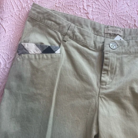 ($50) Burberry Brit Cropped Pants - Picture 3 of 11